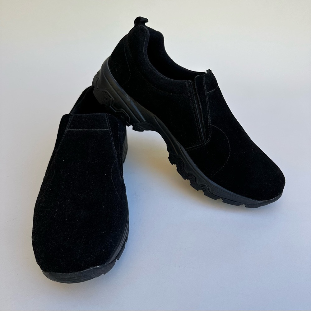 KingSize Shoes Mens 11 Wide Big & Tall Suede Slip-On Shoes Comfort Walking